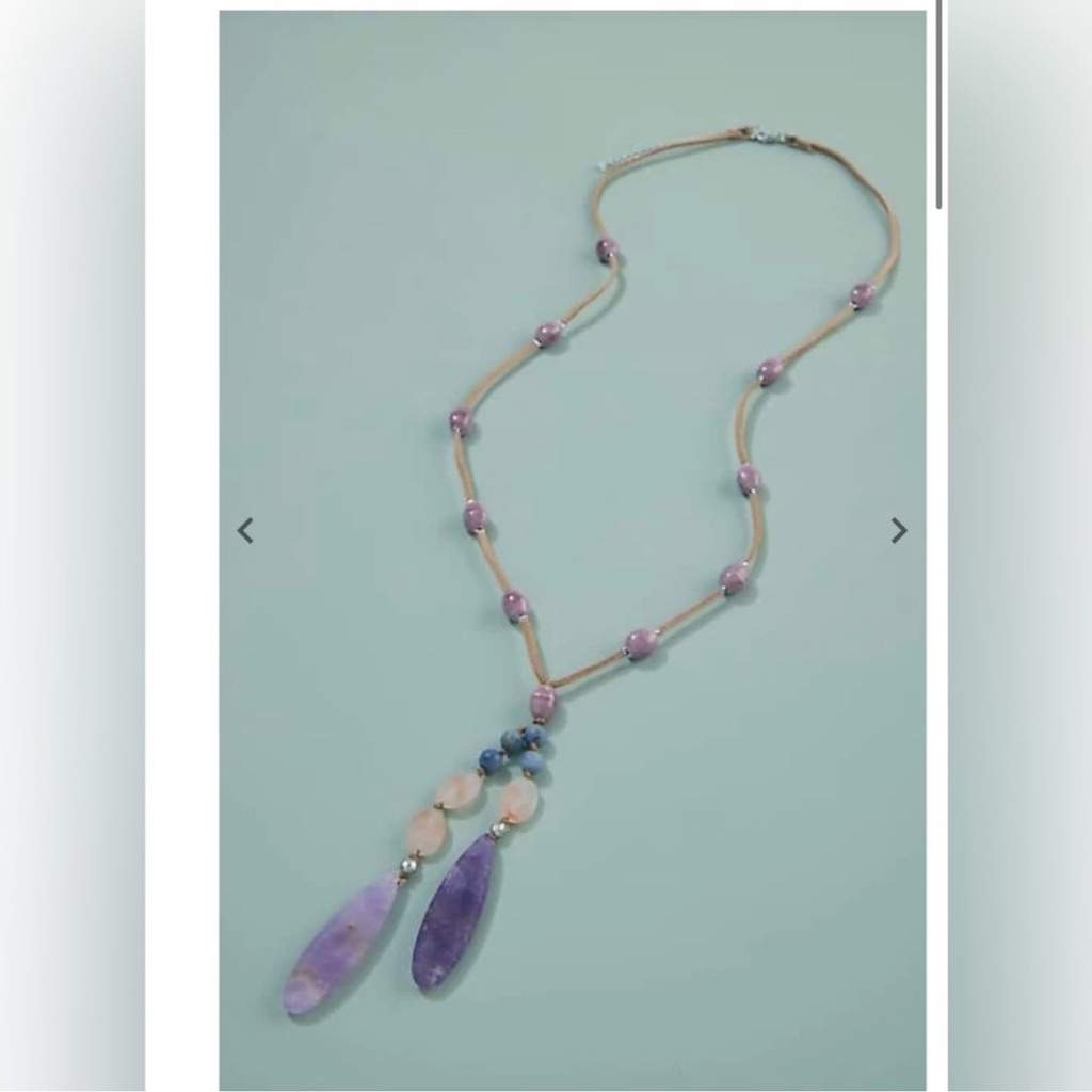 J.Jill Pure Jill Overcast Skies Cluster Necklace